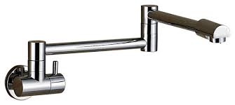 2 imlezon commercial wall mount kitchen sink faucet. In Stock Havana Wall Mounted Folding Kitchen Sink Faucet Contemporary Pot Fillers By Fontana Showers Houzz