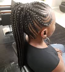 Braids (also referred to as plaits) are a complex hairstyle formed by interlacing three or more strands of hair. Thick Straight Up Braids Off 79 Www Multistarworld Com