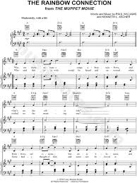 Check spelling or type a new query. Kermit The Frog The Rainbow Connection Sheet Music In A Major Transposable Download Print Sku Mn0057084