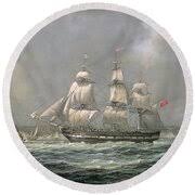 East Indiaman HCS Thomas Coutts off the Needles Isle of Wight Painting by Richard Willis - Fine Art America