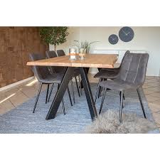 Welcher look passt in mein esszimmer? Utryr Teppich Handgewebt 160x230cm Flach Gewebt Graphitgrau Esszimmer Webteppich Dynamic 24 De