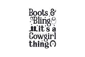 Download Boots Bling It S A Cowgirl Thing Svg Cut File By Creative Fabrica Crafts Creative Fabrica PSD Mockup Templates