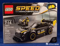 Lego Speed Champions 75877 Mercedes Amg Gt3 Review The Brothers Brick Mercedes Amg Lego Speed Champions Amg