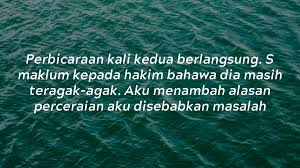 Apa yang membuatkan isteri minta cerai tanpa sebab? Cerai Dalam Tempoh 21 Hari Iium Confessions