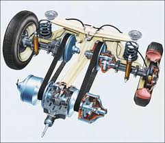 Daf 1967 Fahrwerk Elektrofahrzeug Getriebe