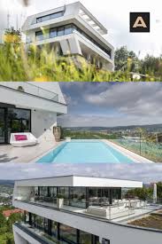 Villa Am Hang Mit Pool Architektur Villa Haus Am Hang