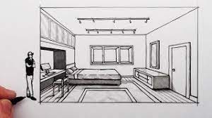 Use confident body language at work to draw the attention of others. How To Draw A Bedroom In 1 Point Perspective Youtube