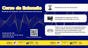Notícia - Curso online da Udesc Cead sobre produção de podcasts faz  inscrições até 25 de março