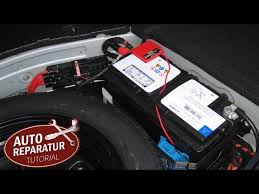 Batterie Wechseln Starterbatterie Kofferraum Selber Tauschen Tutorial Youtube
