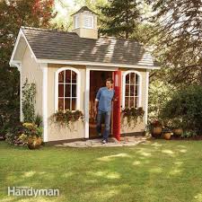24 Tips For Turning A Shed Into A Tiny Hideaway Backyard Structures Cheap Storage Sheds Building A Shed