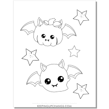 I added some halloween lights to the back. 35 Free Bat Coloring Pages Most Popular Printables