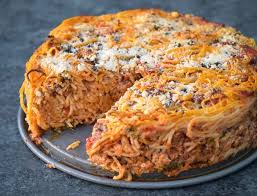 Gail Simmons Epic Spaghetti Pie Once Upon A Chef Recipe Spaghetti Pie Freezer Friendly Meals Recipes