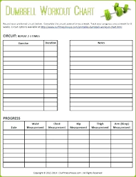 18 Dumbell Workout Wall Charts Two Poster Combo