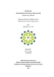 Для просмотра онлайн кликните на видео ⤵. Pdf Public Relations Administrasi Negara Arga Soegiman Academia Edu