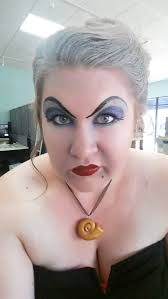 Ursula Makeup! #halloween #costume #ursulamakeup
