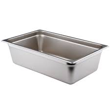 Choice Full Size 6 Deep Anti Jam Stainless Steel Steam Table Hotel Pan 24 Gauge Steam Tables Steam Table Pans Food Storage Boxes