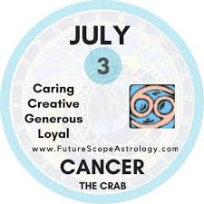 It spans from 90° to 120° celestial longitude. July 2 Birthday Personality Zodiac Sign Compatibility Ruling Planet Element Health And Advice Futurescope
