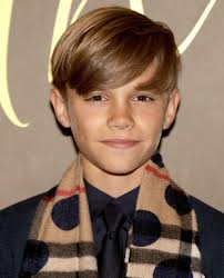 David beckham of manchester united chips the ball forward during the fa barclaycard premiership match between manchester united and leeds united held on march 5, 2003 at old trafford. Successful Puberty Always A Copy Of David When He Was Young