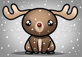 Check spelling or type a new query. How To Draw Kawaii Rudolph Step By Step Christmas Stuff Seasonal Free Online Drawing Tutorial Add Kawaii Drawings Cute Kawaii Drawings Cute Flower Drawing