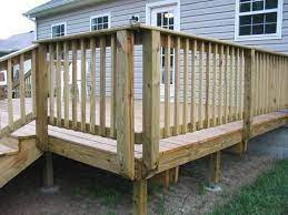 I came inside and looked at the corresponding place in my ceiling where wall and ceiling meet and for the tip of a point, and i saw a few bees near a. Image Result For Deck With Posts Mounted Outside Deck Railing Design Deck Railings Railing Design