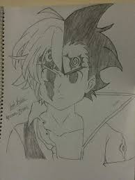 Zeldris 7 drawings on pixiv, japan. Meliodas Zeldris Seven Deadly Sins Amino
