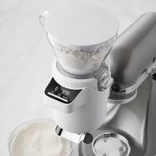 While you may love using your mixer to bake, mix and knead, you can do so much more too. Kitchenaid Mixer Attachment Sifter Scale Williams Sonoma