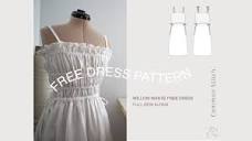FREE SEWING PATTERN | Willow Waste Free Dress | Common Stitch ...