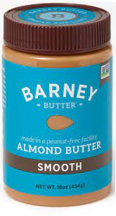 Blanched roasted almonds, organic & fair trade cane sugar, palm fruit oil, sea salt. Barney Butter Almond Butter Smooth 16 Oz Vitacost