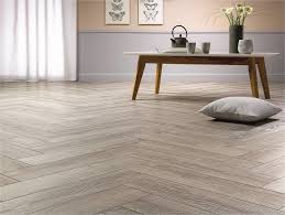 Gray and white are popular colors. Span Floors Launches Alsa Herringbone Collection Architectandinteriorsindia