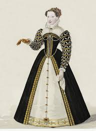 Dessin Colorie De Marguerite De Valois Elizabethan Fashion Elizabethan Dress Renaissance Fashion