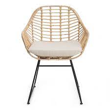 Rattanstühle sind nicht nur bequem, sondern sehen auch stets und überall gut aus. Rattan Stuhl Palu Natur 100 Rattan Urbanara