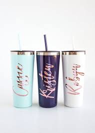 Birthday Gifts For Teens Tall Tumblers With Straws Hot Or Cold Drinks Coffee Mug Or Water Bottle Car Accessory Personalized Cups Rt1 Tumbler With Straw Birthday Gifts For Teens Personalized Cups