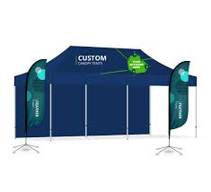10 x 20 canopies with graphics. Trade Show Booth Kits Displays 10x20 Canopy Tent Bannerbuzz