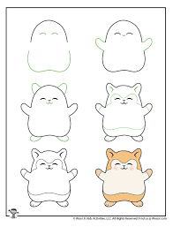 Cute animals coloring and drawing if you are looking for the best app to draw and color cute animals, you have come to the right place. How To Draw Kawaii Animals Woo Jr Kids Activities Children S Publishing