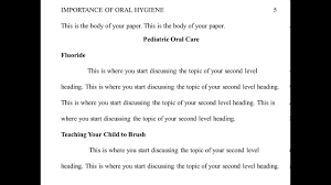 These elements divide and define each section of the paper. Apa Style And Using Headings Youtube
