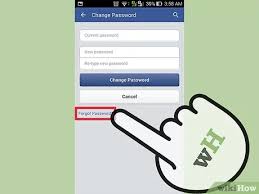 Here, you will see a number of options. 4 Ways To Change Facebook Password On Android Wikihow