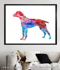 Colored decorative standing portrait of german shorthaired point. 140 German Shorthaired Pointers Ideas German Shorthaired Pointer German Shorthair Pointers
