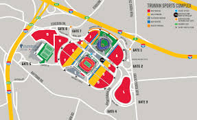 Chiefs Parking Tailgating Directions Maps Kansas