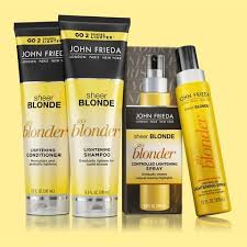 John Frieda Sheer Blonde Go Blonder Controlled Lightening Spray Ulta Beauty In 2020 Hair Lightening Spray Blond Shampoo Lightening Shampoo