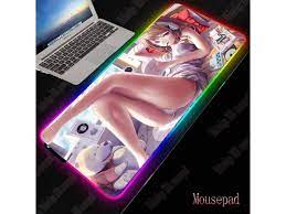 Custom gaming mouse pads with your favorite image for gamers,esports clans, game studios, gaming companies,etc. Anime Girl Gaming Mouse Pad Gamer Computer Mousepad Rgb Backlit Mause Pad Large Mousepad Xxl For Desk Keyboard Led Mice Mat Newegg Com