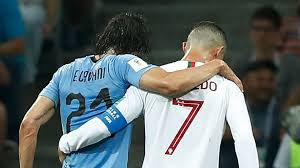 Uruguay players accused the fa of committing a discriminatory act against their culture by punishing edinson cavani for using the word 'negrito'. Edinson Cavani Injury News Uruguay Striker Hurt Against Portugal And Is Helped Off By Cristiano Ronaldo At World Cup 2018 Goal Com