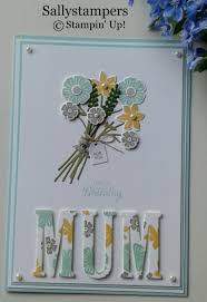 Handmade Birthday Card For Mother In Law Subtle Beautiful Bouquet Birthday Greetings For Mother Simple Birthday Cards Birthday Cards For Women