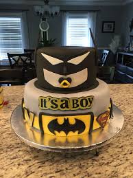 Batman Baby Shower Cake Superhero Baby Shower Batman Baby Shower Baby Batman