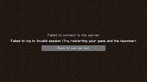 We'll help you get through your first night in minecraft, and then take it to the next level with servers and mods. Invalid Session Invalid Token Failed To Verify Username Aternos