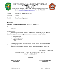 Surat tugas adalah surat yang dibuat oleh instansi atau perusahaan untuk memberikan suatu tugas khusus kepada karyawannya. Contoh Surat Tugas Perusahaan Guru Pelatihan Kerja Dinas Dll