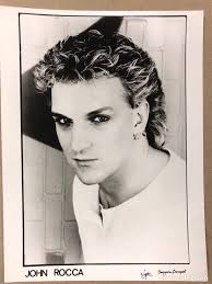 john rocca. fotografía original promocional dis