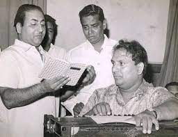 Imprints and Images of Indian Film Music - Remembering Hindi film  industry's great lyricist Shailendra, on his 93rd birth anniversary today.  Mohammed Rafi, Shailendra and Shankar (of Shankar-Jaikishan) | Facebook