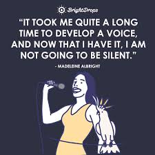 A person who doesn't always ask for support, but has lots of friends who would do anything to help. 33 Inspirational Quotes For Women Empowering And Inspiring Bright Drops