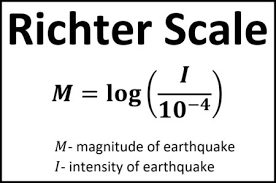 A logarithmic scale allows simple numbers to represent. Earthquake Problems Andymath Com