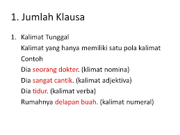 Jenis Kalimat Ppt Download